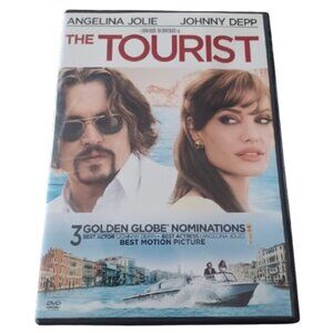 The Tourist DVD Action Adventure Johnny Depp Angelina Jolie Romance Action Movie